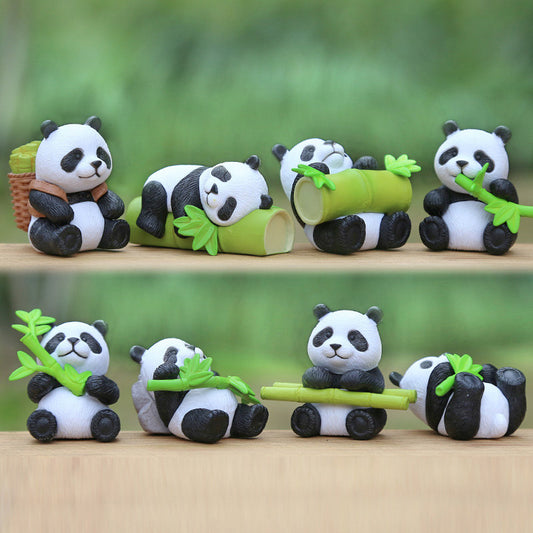 Cute Panda Table Ornaments